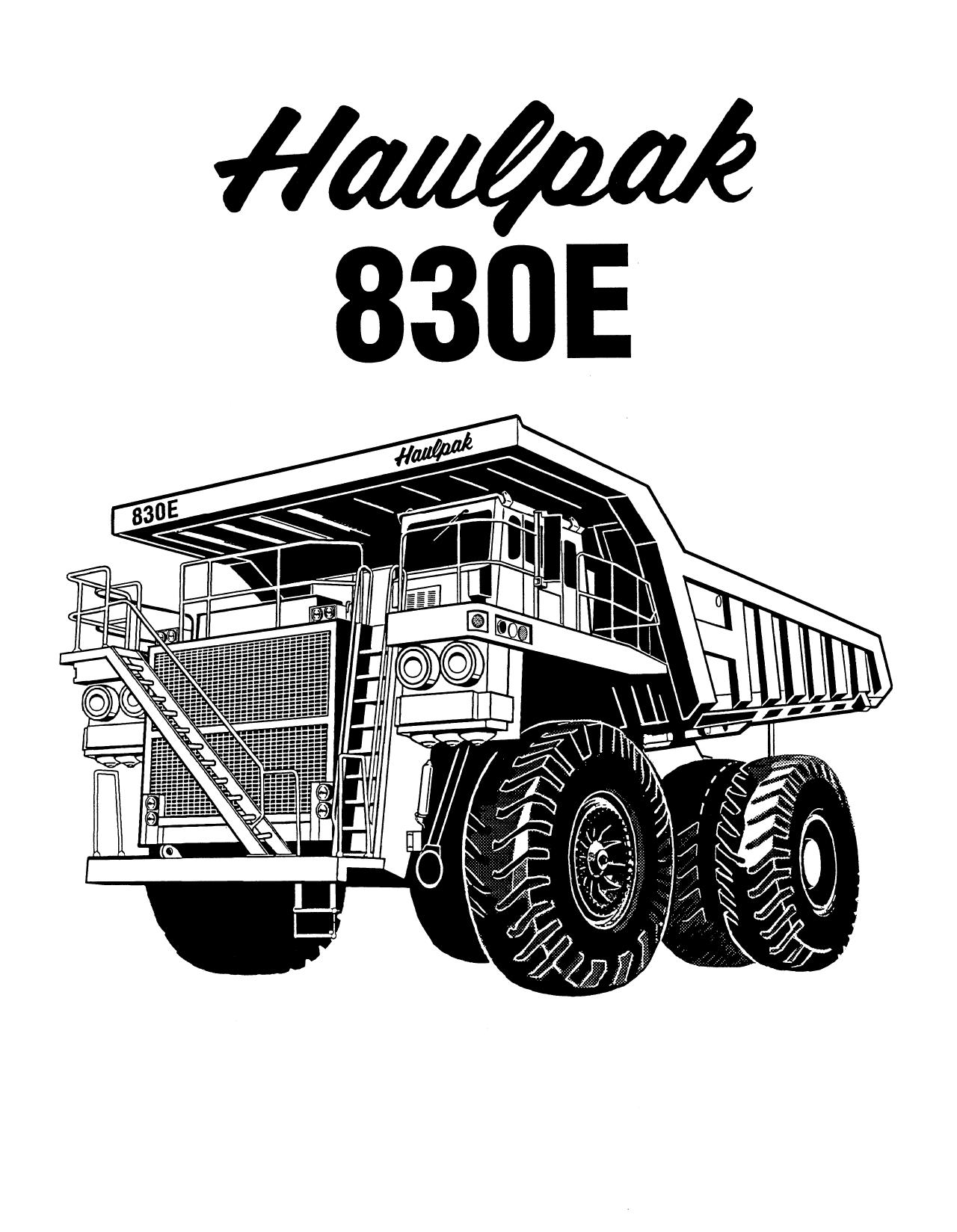 , 830E PARTS MANUAL (2)